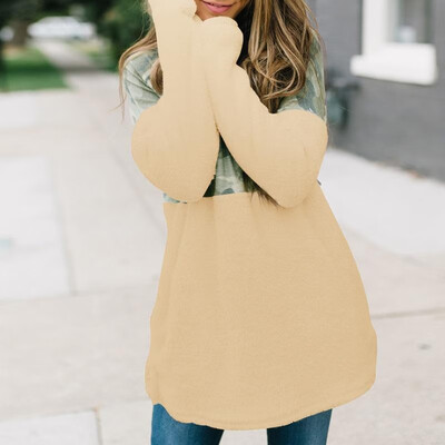 

Women Turtleneck Sweatshirt Camouflage Print Fleece Long Sleeves Pullovers Hoodies Casual Tops