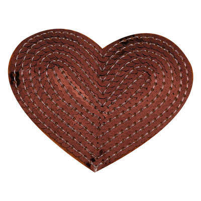 

Love Five-Pointed Star Sequined Cloth Stickers Embroidered Stick-on Patch Clothing Sewing Accessories