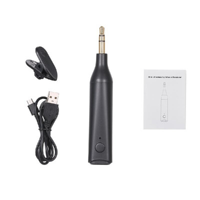 

BT Receiver Mini Wireless 50 Music Receiver 35mm AUX Audio Jack Stereo Music Adapter for CarHomeSpeaker