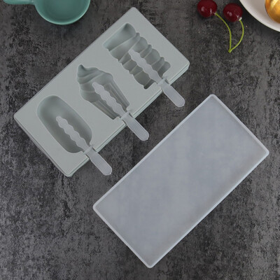 

Toponeto Ice Cream Mold With Lid Popsicle Mold Watermelon Corn Cube Silicone