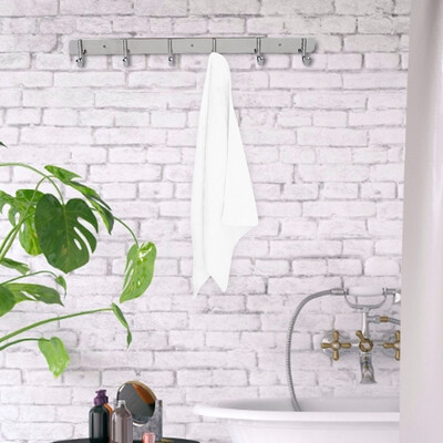 

Greensen Stainless Steel Wall 6 Hooks Rack Multipurpose Hat Clothes Coat Towel Robe Holder Stainless Steel Hook Rack