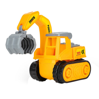 

Tailored 1PC Fashion Kids Child Baby Assembly Cartoon Truck Car Educational Toy Gift