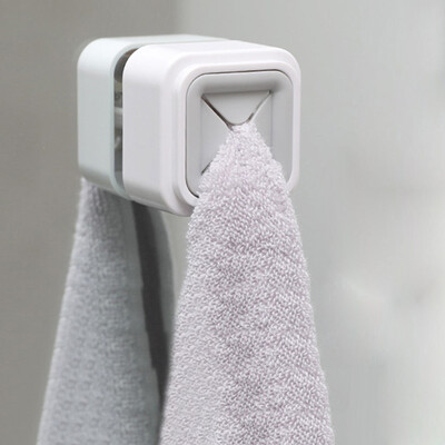 

Gobestart Punch-free Paste Towel Wipe Rack Kitchen Household Plastic Dish Towel Rack Wate
