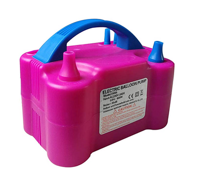 

NW 1776 advanced 600W portable electric balloon pump automatic manual dual nozzle interface electric balloon inflator for party