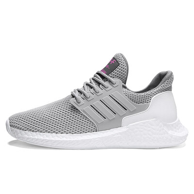 

Vulcanized Shoes for Men 2019 New Fashion Breathable Air Mesh Light Soft Lightweight Shoes Tenis Masculino Non-slip Shoes Male