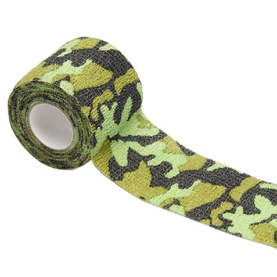 

Waterproof Roll Camo Stealth Tape Outdoor Hunting Tape Camouflage Self-adhesive Non-woven Fabric Bandage Tapes Cloths