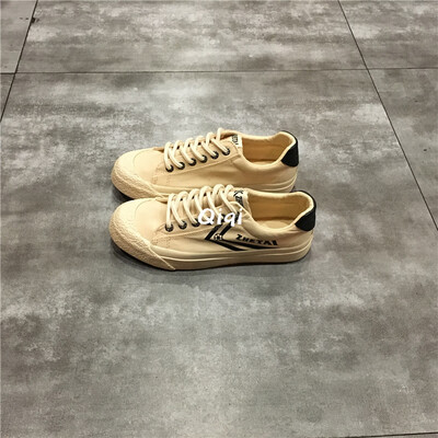 

Canvas shoes female students Korean version of ulzzang board shoes female Hong Kong wind ins2019 spring new