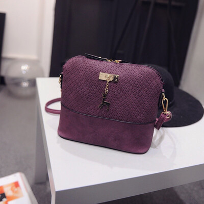 

Women Solid Color Handbags Fashion Messenger Bags Vintage Cross Body Bags Leather Female Shoulder Bag Mini Handbags