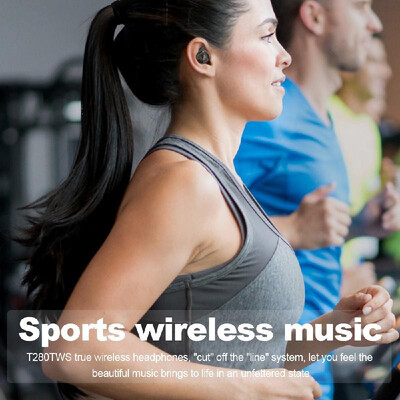 

JBL T280 TWS True Wireless Bluetooth 50 Headphones with Charging Case In-ear Earbuds Sport Running Earphone IPX5 Waterproof with