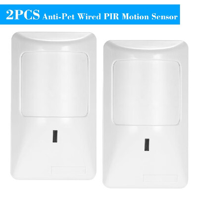 

Anti-Pet PIR Motion Sensor Wired Alarm Dual Infrared Detector Pet Immune For Home Burglar Security Alarm System