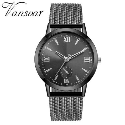 

Hot Selling Women Watches Featured Dial Ladies Quartz Wristwatch Rose Gold Mesh Belt Strap Clock Exquisite Montre Femme