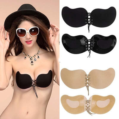 

Silicone Push-Up Strapless Backless Self-Adhesive Gel Magic Stick Invisible Bra