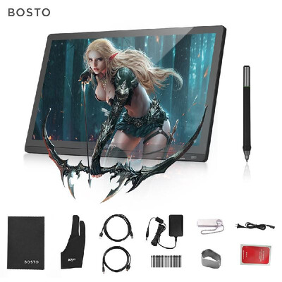 

BOSTO 22HD mini Graphic Drawing Tablet Monitor 215 Inch HD IPS Display Screen 1920 1080 Resolution with Adjustable Stand8192