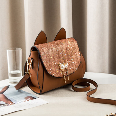 

Summer ins Super Fire Girls on Korean Single Shoulder Crossbody Fashion Joker Student Leaning