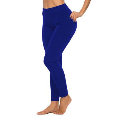 

Gobestart Women Seamless Solid Yoga Sports Tight Pants Hips High Waist Thread Pant