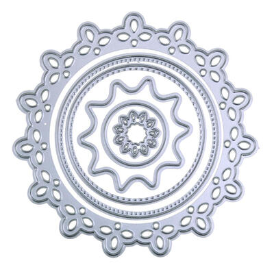 

3pcs Flower Cutting Dies Stencils Scrapbook Embossing DIY Craft Album Gifts