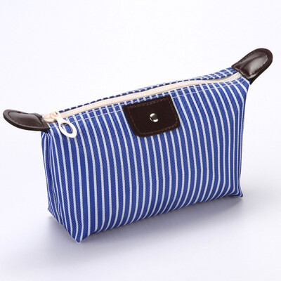 

New Candy Color Small Cosmetic Bag Fold able Dumpling Bag Waterproof Storage Bag