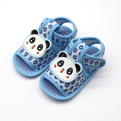 

Newborn Baby Boy Girl Summer Cartoon Sandals Soft Sole Outdoor First Walker Shoes