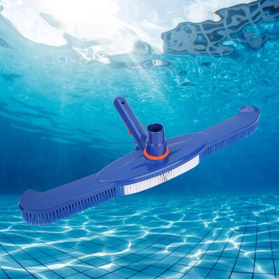

〖Follure〗Pool Spa Brush Vacuum Head Combo with Swivel Hose Nylon Bristles