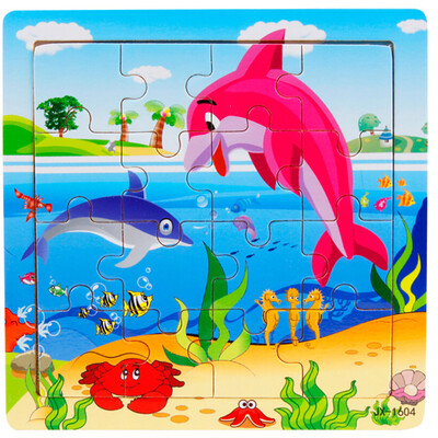 

Tailored Wooden Puzzle Educational Developmental Baby Kids Training Toy