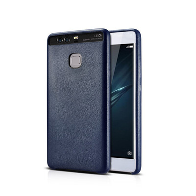 

2017 Luxury brand soft sheepskin real Leather Phone Case Cover For Huawei P9 Ultrathin Retro Cover Back Case phone accessories