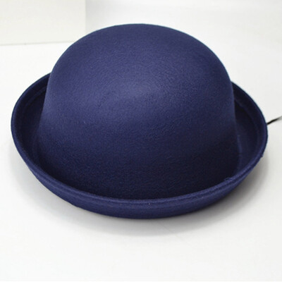 

Unisex British Style Cap Multi-color Curled Woolen Hat Jazz Cap Dome Hat