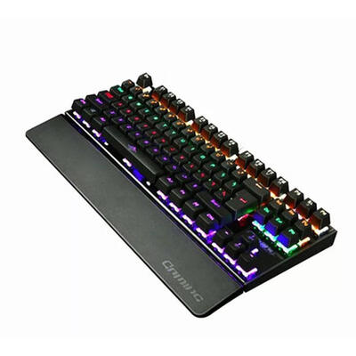 

K28 Mechanical Gaming Keyboard 87 Keys Blue Switch Illuminate Backlight LED Keyboard