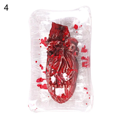 

Realistic Bloody Hand Foot Body Part Plate Halloween Decor Party Prank Props