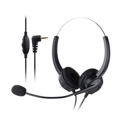 

VH530D Professional Telephone Headset Clear Voice Noise Cancellation Customer Service Wired Head-mounted Headphone 25mm Earphone