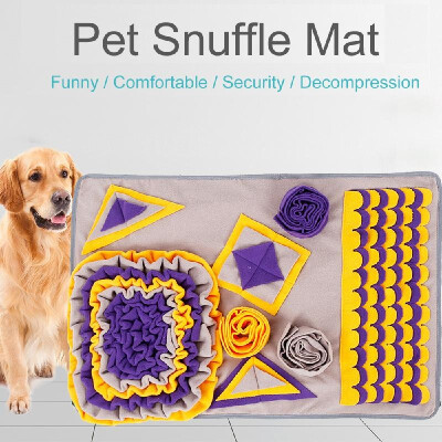 

DogLemi Pet Dog Snuffle Mat Pet Dog Snuffle Feeding Mat Activity Blanket Feeding Mat for Dog Release Stress