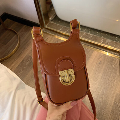 

Tailored Womens Fashion Flip Pure-Colour Chains Cover Retro Shoulder Bag Purse Flap Bag