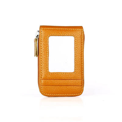 

Organ Card Cover Multifunctional Leather Clamp Leather Business Card Package