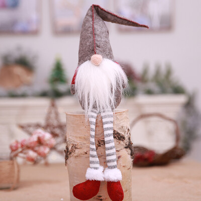 

1Pcs Creative Desktop Room Decor Beard Old Man Doll Pendant Christmas Ornaments