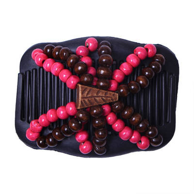 

Brand Vintage Double Magic Slide Metal Comb Clip HairpinsElasticity Retro Slide Comb Clip For Women Hair Accessories
