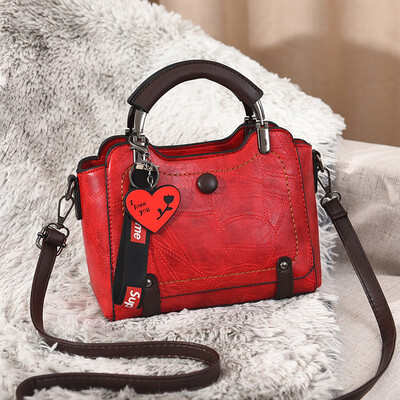 

Bag female 2018 new Korean version of autumn&winter women is handbag personality trend wild single shoulder diagonal bag small bag