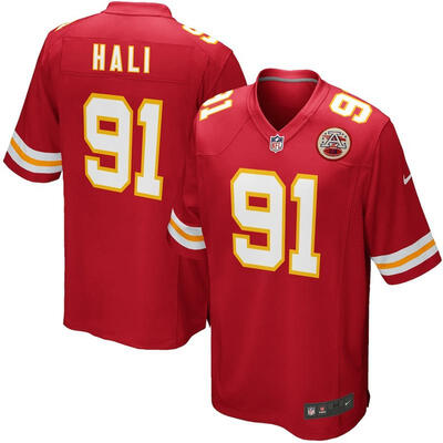 

Youth Football Jersey Kansas City Chiefs Tamba Hali Red Game Jersey