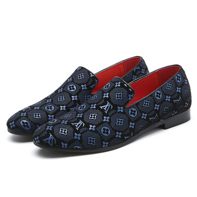 

Korean version of the trend of nightclub hair stylist peas shoes men