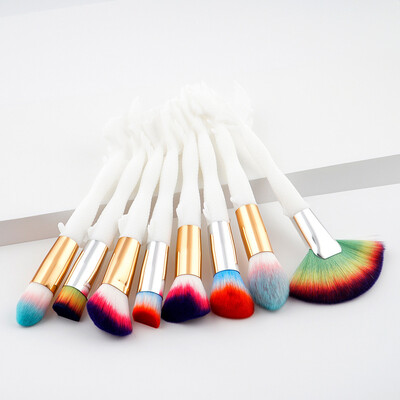 

Toponeto 8PCS Cosmetic Makeup Brush Lip Makeup Brush Eyeshadow Brush