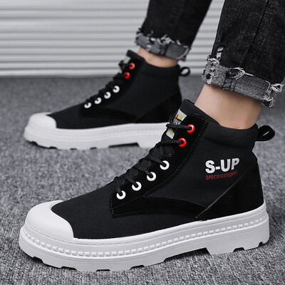 

Fall uppers mens Martin boots mens English desert boots summer gear boots snow boots