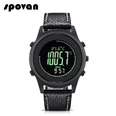 

SPOVAN Outdoor Sports Watches Business Watch Waterproof Sports Multifunctional Outdoor Watch Altimeter Thermometer Weather Forecas