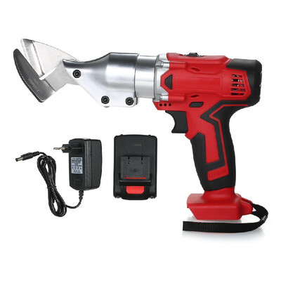 

21V Li-ion Cordless Rechargeable Electric Scissor Cutter Head Metal Sheet Shear Cutter Scissors Rotating Head