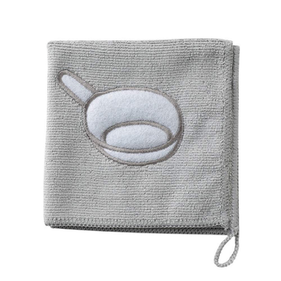 

2 Loaded Microfiber rag Super Absorbent Dish Cloth 12 inches x 12 inches