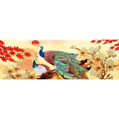 

5D DIY Full Drill Diamond Painting Two Peafowl Cross Stitch Embroidery Kits
