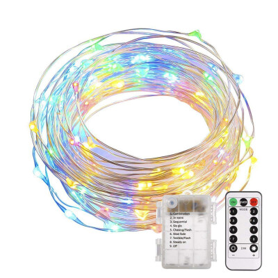 

〖Follure〗Outdoor 5M 50 LEDs Waterproof Batteries Home Decoration Parties Weddings MR