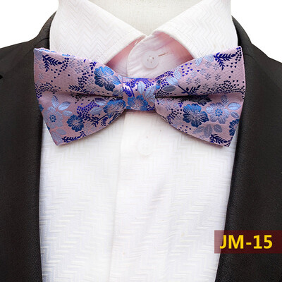 

2019 off-the-shelf new 18-color plum mens bow tie fashion wedding groom bow
