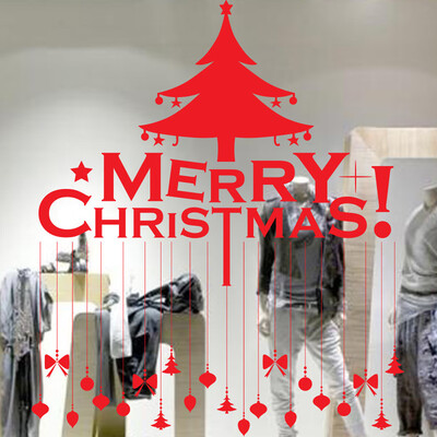

〖Follure〗Merry Christmas Removable Wall Sticker Home Christmas Xmas Decor