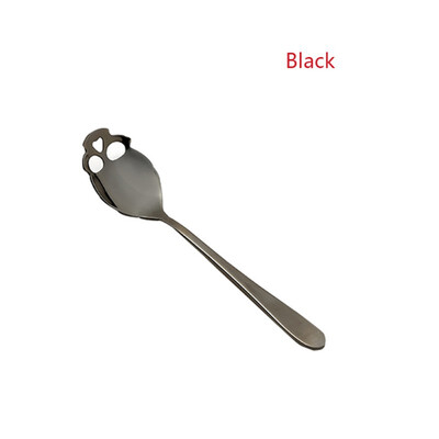 

The House 151 34 025CM Skull Shaped Spoonstainless Stainless Steel Coffee Spoon Dessert Ice Cream Sweets Teaspoon Kitchen