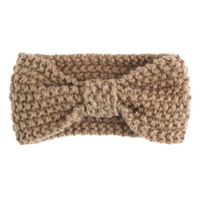 

New Fashion Baby Knit Crochet Bow Headband Warm Headband Child Headwear