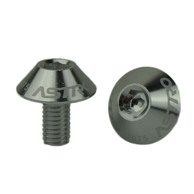 2pcs Bottle Cage Holder Screws Aluminum Alloy MTB Bicycle Road Bike M512 Bolts
