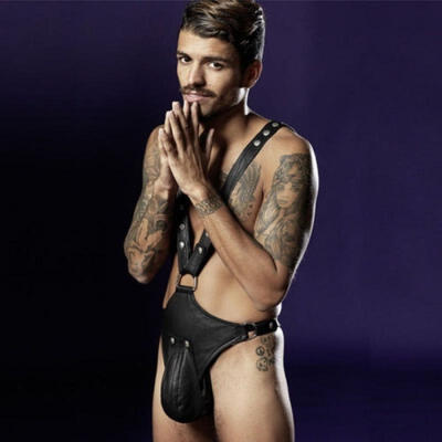 

Men&39s Thong Leotard Sexy Underwear Wrestling Singlet Bodysuit Jockstrap Jumpsuit